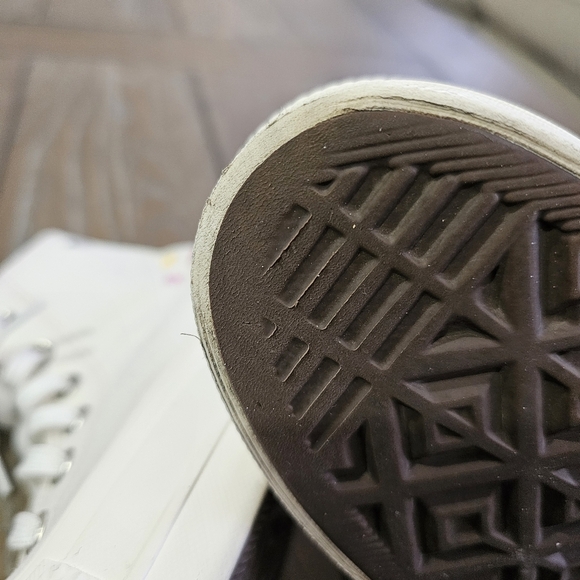 Converse Chuck Taylor All Star Lift Platform Floral Embroidery, Womens size 8.5 - Picture 11 of 14